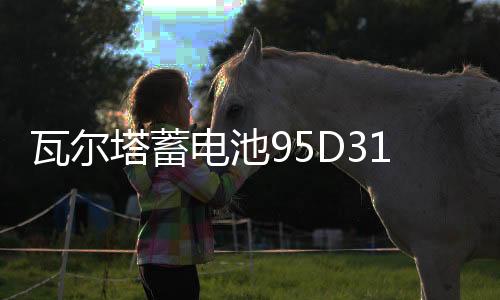 瓦尔塔蓄电池95D31L适配丰田陆地巡洋舰坦途雷克萨斯风骏汽车电瓶