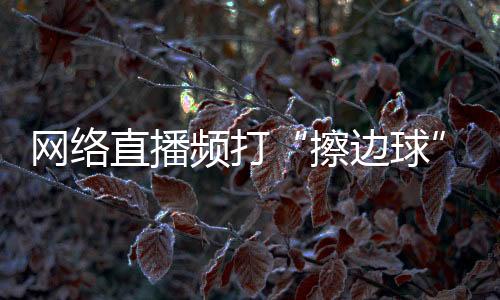 网络直播频打“擦边球” 新规促进网络直播行业健康发展